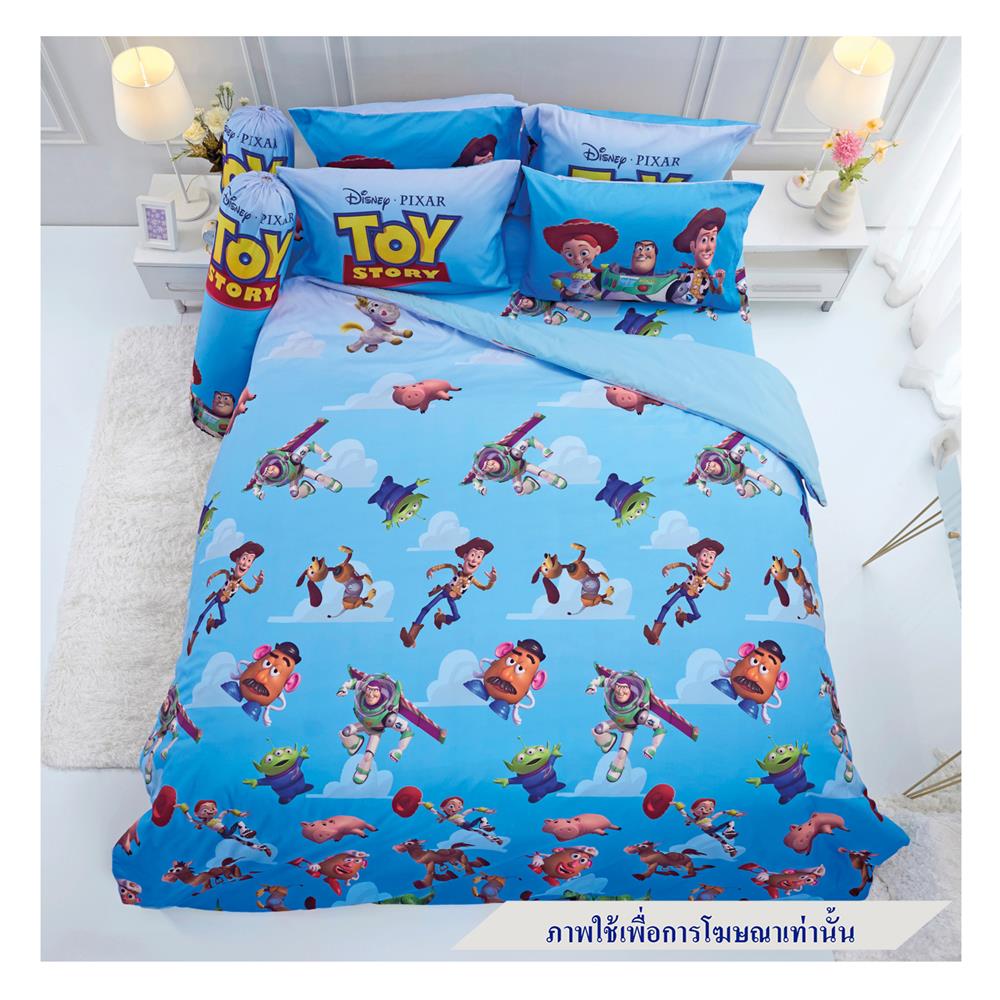 ชุดผ้าปูที่นอน 3.5 ฟุต 4 ชิ้น TULIP TOY STORY 60259-DLD021