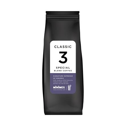 เมล็ดกาแฟคั่ว MINIMEX CLASSIC สูตร 3 250 กรัม_0