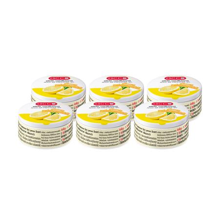 เจลปรับอากาศ ACCO 60 กรัม LEMON แพ็ก 6 ชิ้น_1