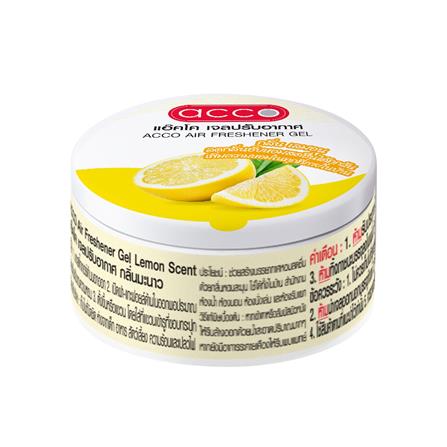 เจลปรับอากาศ ACCO 60 กรัม LEMON แพ็ก 6 ชิ้น_2