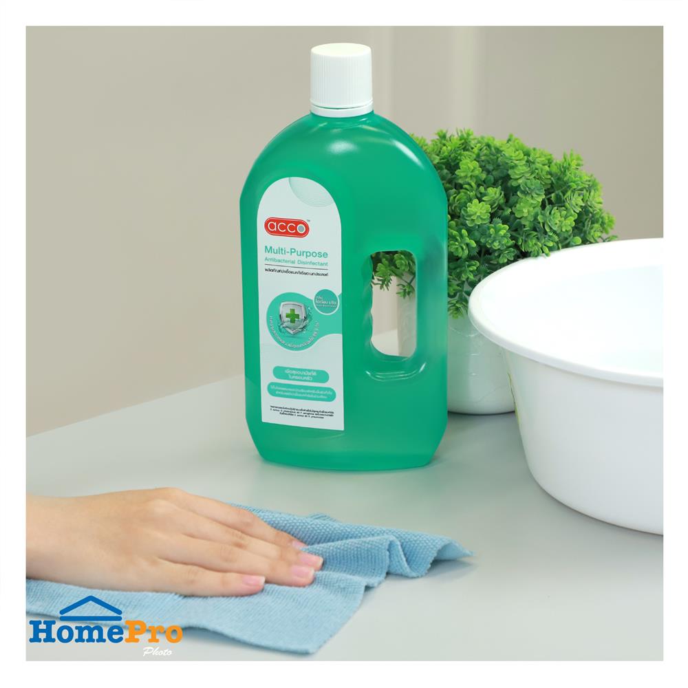 น้ำยาทำความสะอาดฆ่าเชื้อแบคทีเรียอเนกประสงค์ ACCO 750 มล. OCEAN BREEZE