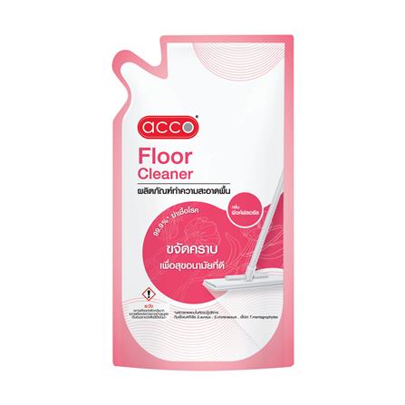 น้ำยาทำความสะอาดพื้นฆ่าเชื้อ ACCO 750 มล. PINK FLORAL แพ็ก 3 ชิ้น_2