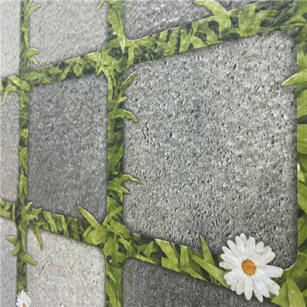 กระเบื้องพื้น 40x40 ซม. ภูผา หินกอหญ้า เทา PM 0.96 ตร.ม._1