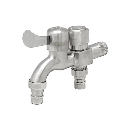 ก๊อกสนาม DEXZON 2 ทาง (บน) SS 304 1/2 นิ้ว_0