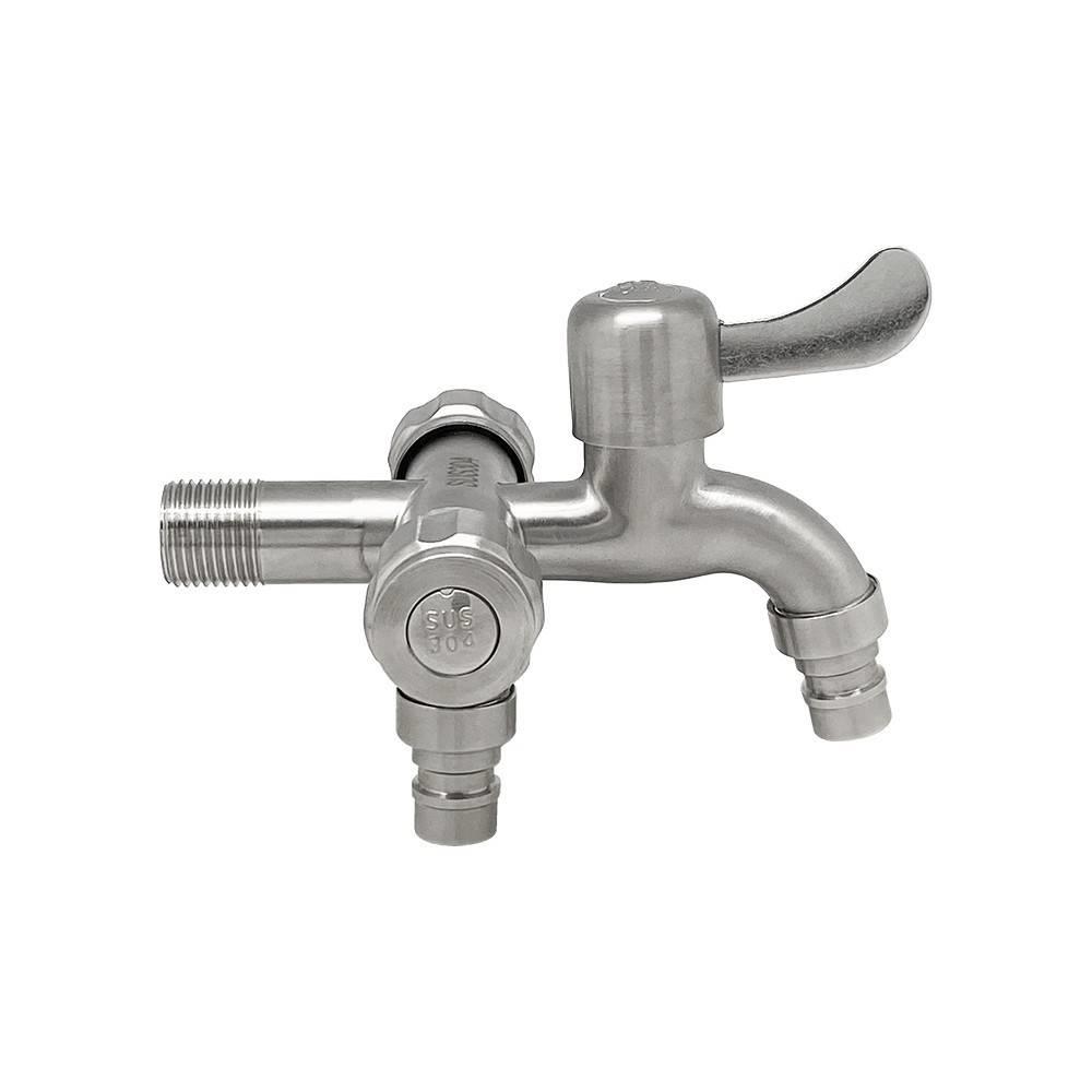 ก๊อกสนาม 3 ทาง DEXZON SS304 1/2 นิ้ว