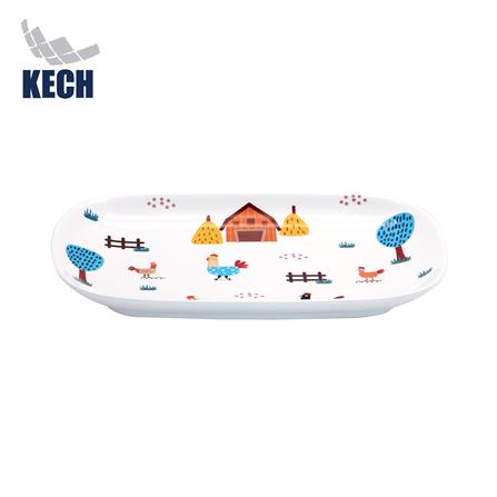 จานเมลามีนเปล 9.5 นิ้ว KECH CHIC FARM_0