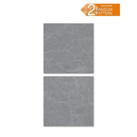 กระเบื้องพื้นพอร์ซเลน  16x16 นิ้ว TARA ยูม่า เทา PM 0.96 ตร.ม._2