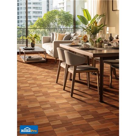 กระเบื้องพื้น 16x16 นิ้ว ภูผา เรือนไม้สน เบจ PM 0.96 ตร.ม._4