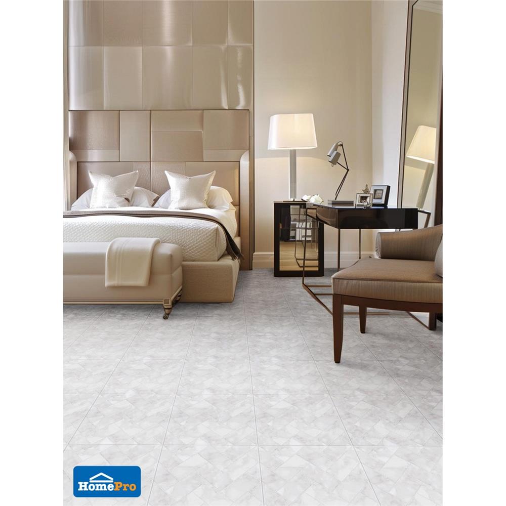 กระเบื้องพื้น 16x16 นิ้ว ภูผา ฟ้ารุ่ง ขาว PM 0.96 ตร.ม.