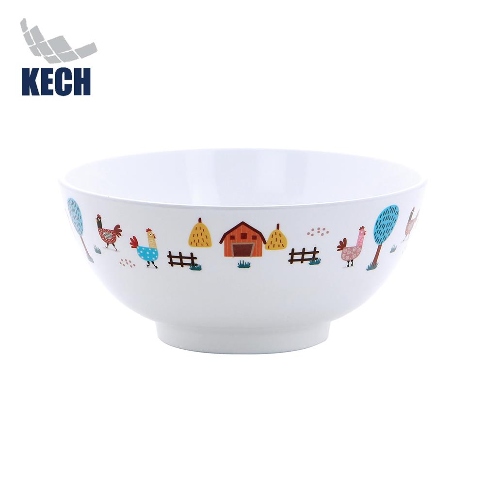 ชามเมลามีน 7 นิ้ว KECH CHIC FARM