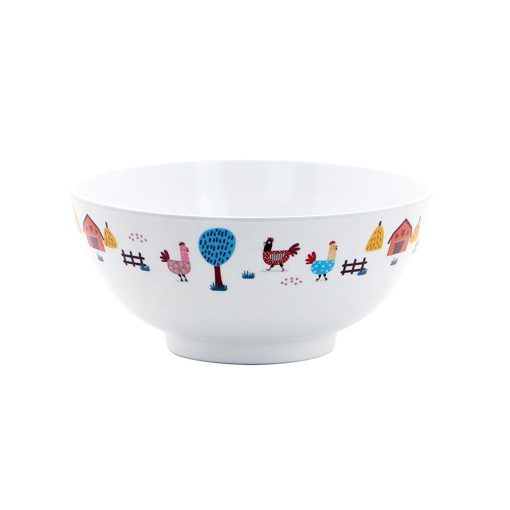 ชามเมลามีน 7 นิ้ว KECH CHIC FARM