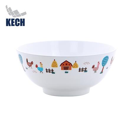 ชามเมลามีน 7 นิ้ว KECH CHIC FARM_0