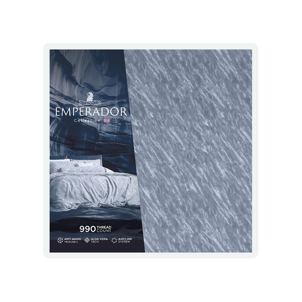 ชุดผ้าปูที่นอน 6 ฟุต 5 ชิ้น DUNLOPILLO EMPERADOR DL-EM-02