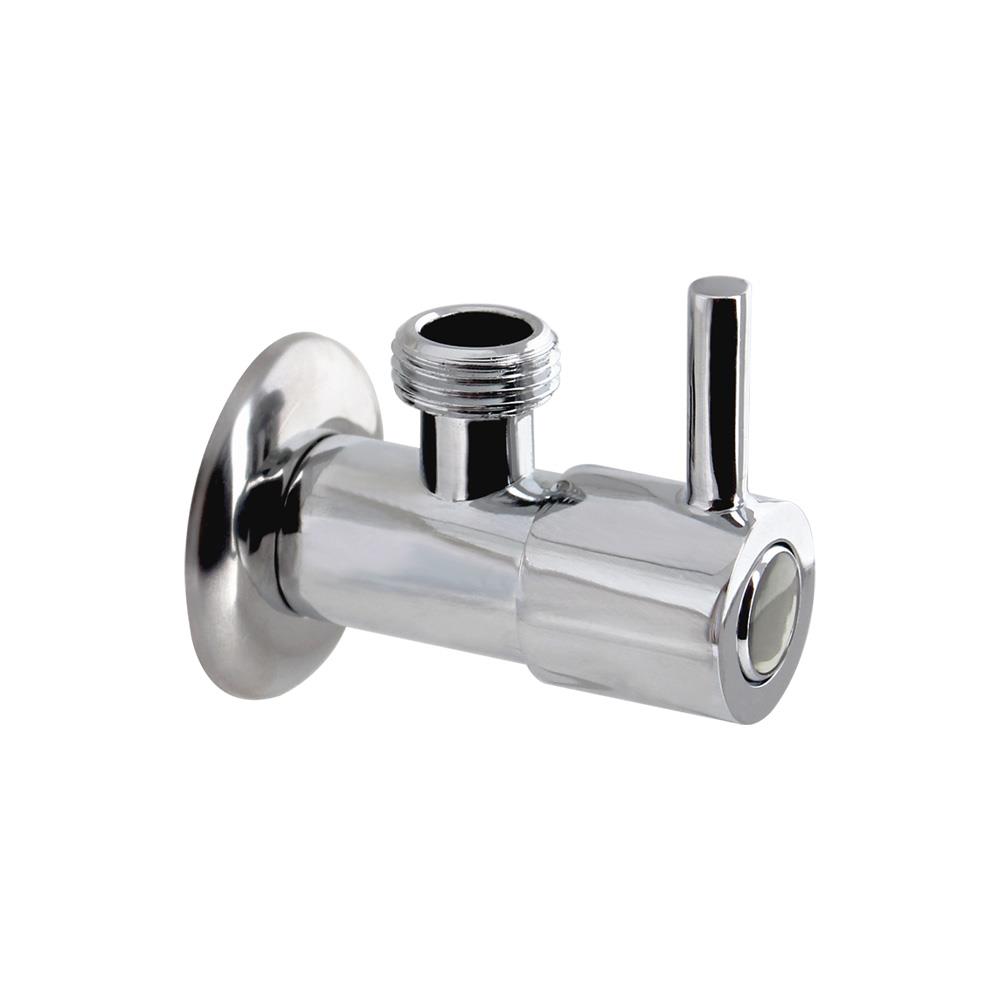 สต๊อปวาล์ว 1 ทาง WS WPS-010 สีโครม