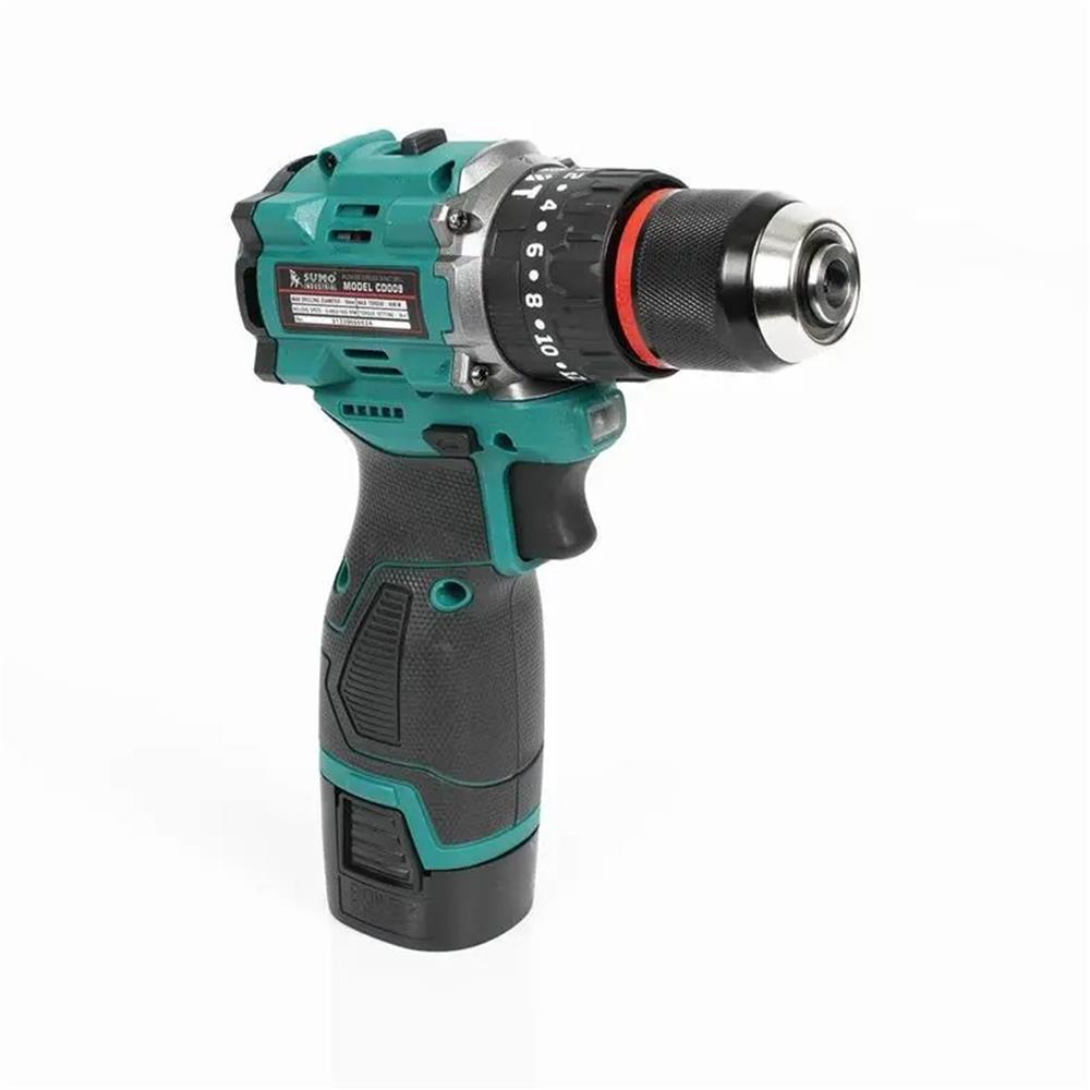 สว่านกระแทกไร้สาย (พร้อมแบตเตอรี่) SUMO CD009 16 โวลต์