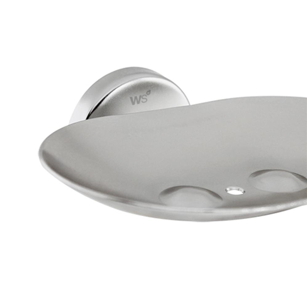 ที่ใส่สบู่ WS WRD-92006 สีเงิน