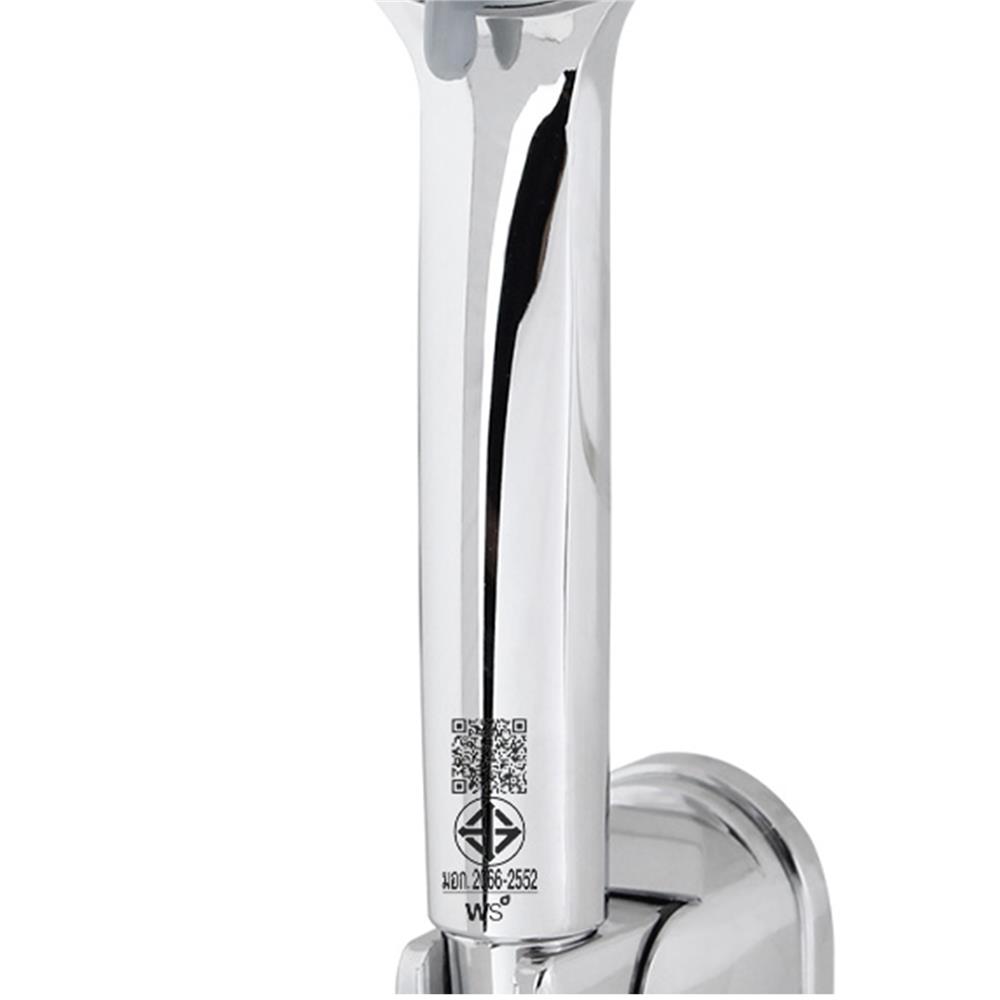 ชุดฝักบัวสายอ่อน 3 ระดับ WS WHS-4300 สีโครม