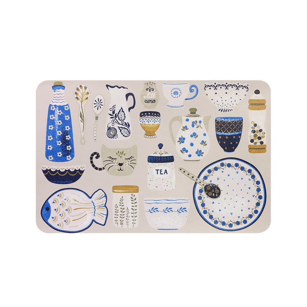 แผ่นรองจาน PVC SRITHAI COFFEE MUG สีครีม