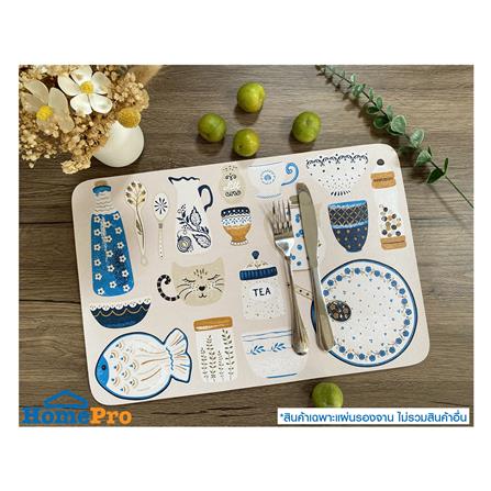 แผ่นรองจาน PVC SRITHAI COFFEE MUG สีครีม_4