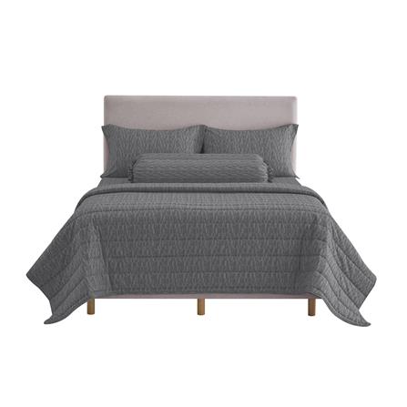 ชุดผ้าปูที่นอน 5 ฟุต 6 ชิ้น ELLE PARIS SIMPLICITE สี CANELE_1