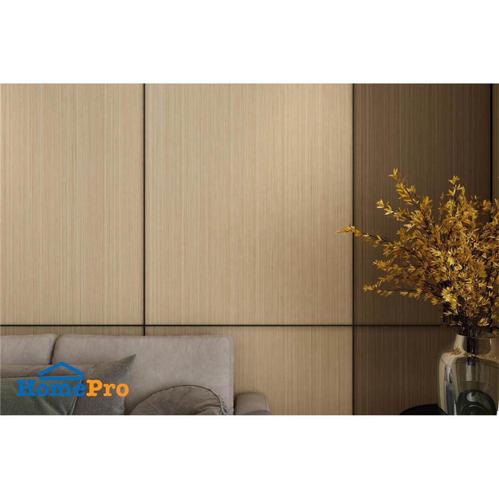 แผ่นตกแต่งผนัง LT BY COTTO ล็อบบี้วู๊ด 122x244 ซม. 2.98 ตร.ม.