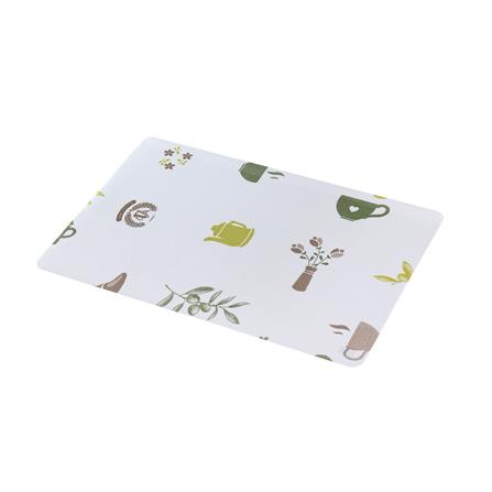 แผ่นรองจาน PVC SRITHAI CAFE สีเขียว_0