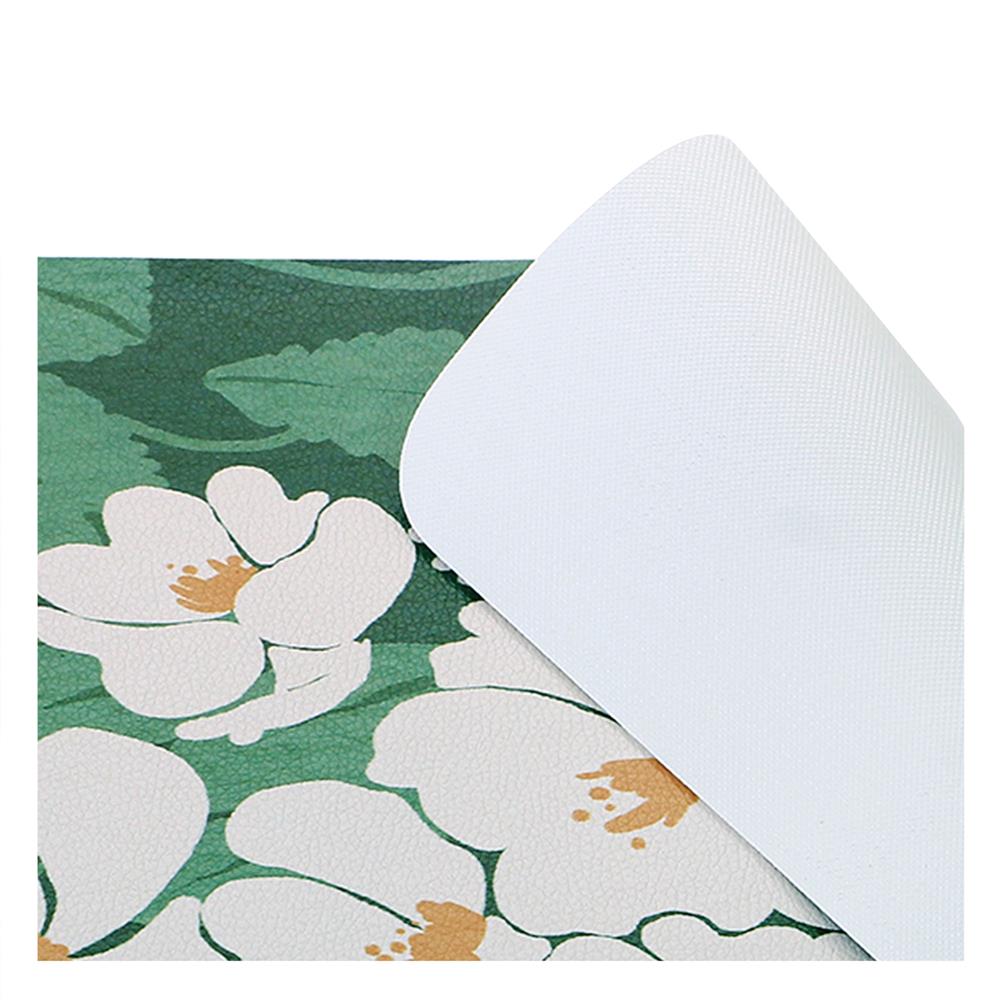 แผ่นรองจาน PVC SRITHAI FLORAL สีเขียว