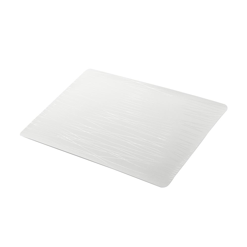 แผ่นรองจาน PVC SRITHAI WAVE สีขาว