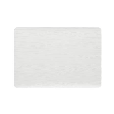 แผ่นรองจาน PVC SRITHAI WAVE สีขาว_1