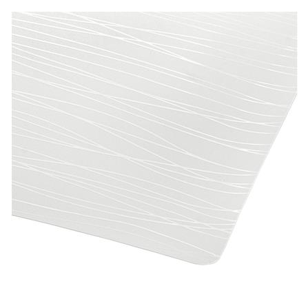 แผ่นรองจาน PVC SRITHAI WAVE สีขาว_4