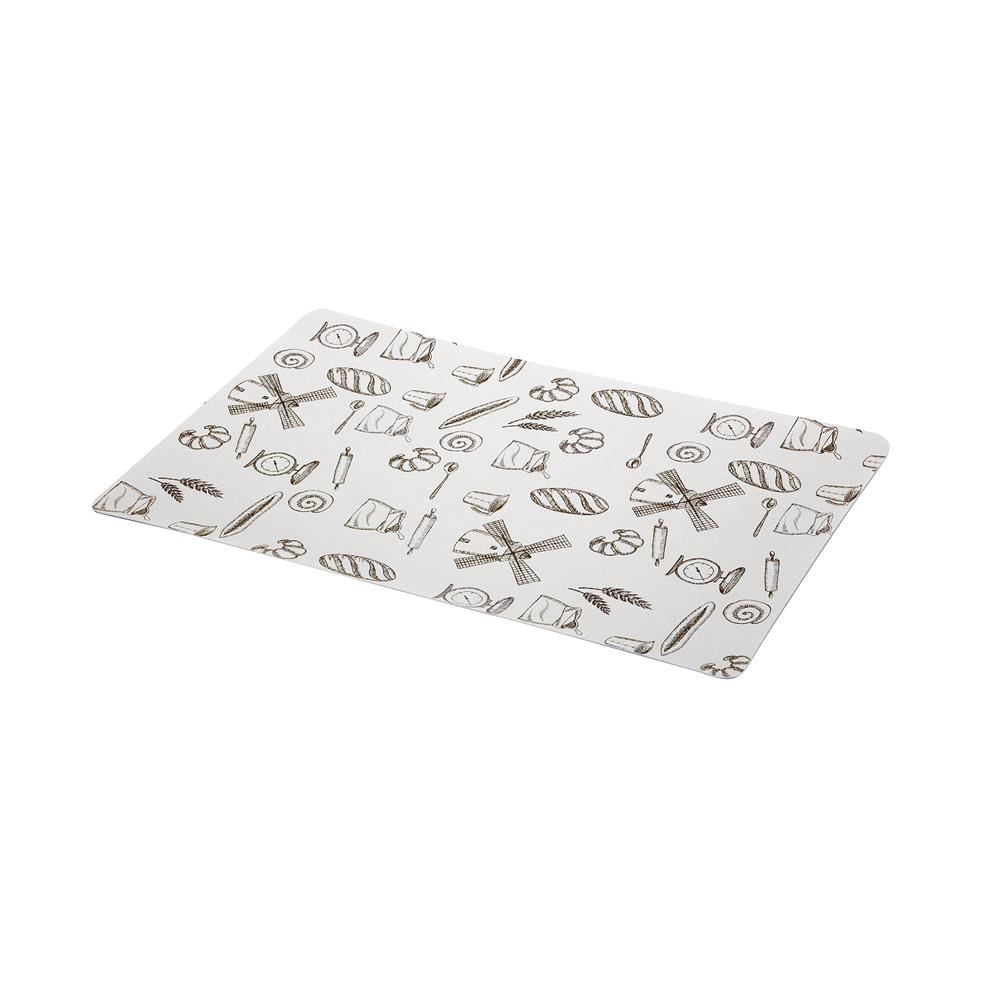 แผ่นรองจาน PVC SRITHAI CAFE สีน้ำตาล