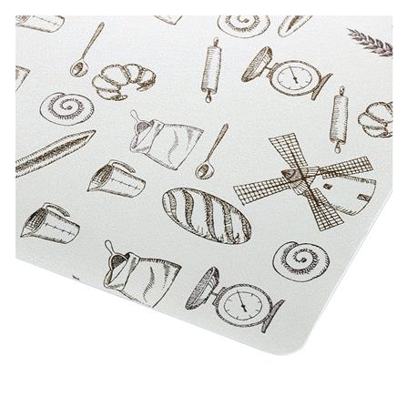 แผ่นรองจาน PVC SRITHAI CAFE สีน้ำตาล_4