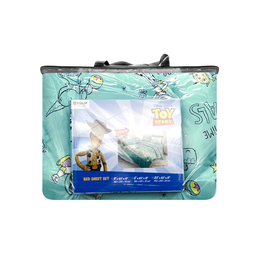 ชุดผ้าปูที่นอน 5 ฟุต 6 ชิ้น TULIP TOY STORY 60205-DLC140