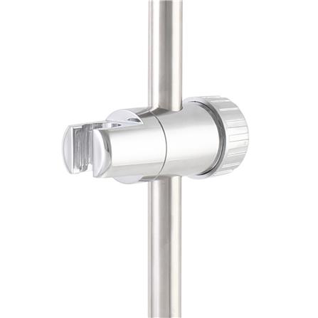 ราวเลื่อนฝักบัว WS WPL-8601 สีโครม_3