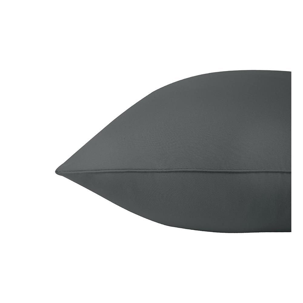 หมอนหนุน ใยสังเคราะห์ PICASSO SMILE 19x29 นิ้ว สีเทาเข้ม