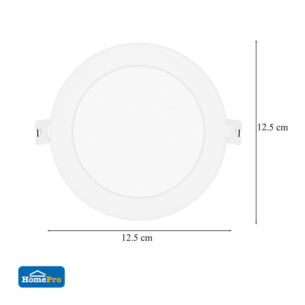 ดาวน์ไลท์ LED CARINI SUNBRIGHT 3.7 นิ้ว 9 วัตต์ WARM WHITE สีขาว