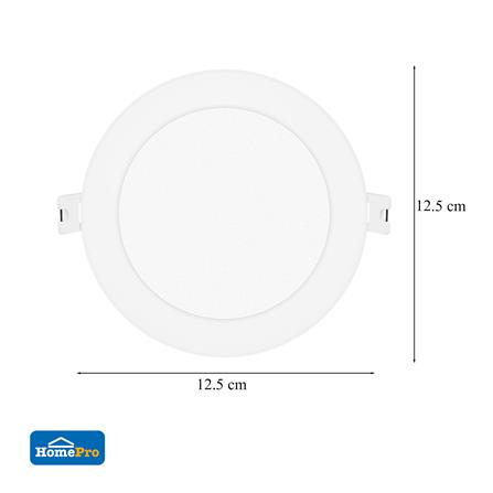 ดาวน์ไลท์ LED CARINI SUNBRIGHT 3.7 นิ้ว 9 วัตต์ WARM WHITE สีขาว_5