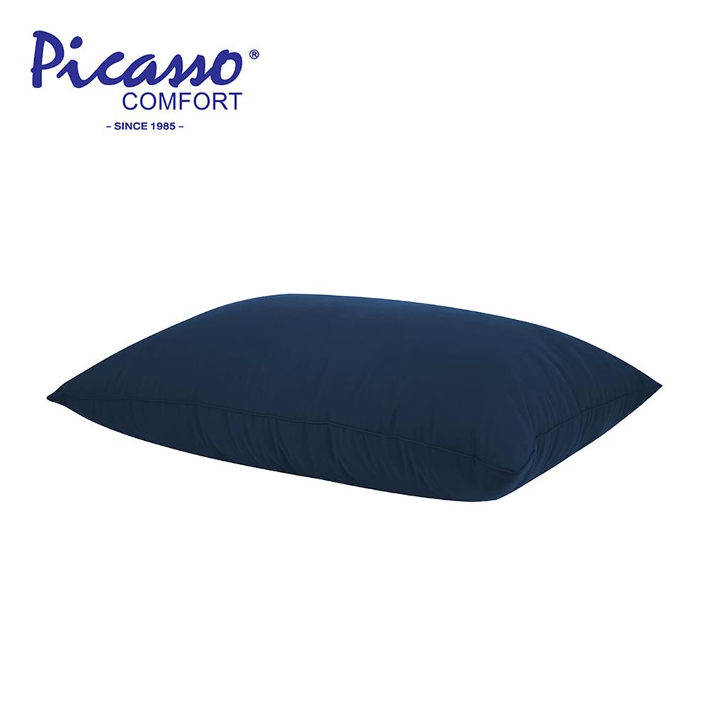 หมอนหนุน ใยสังเคราะห์ PICASSO SMILE 19x29 นิ้ว สี NAVY