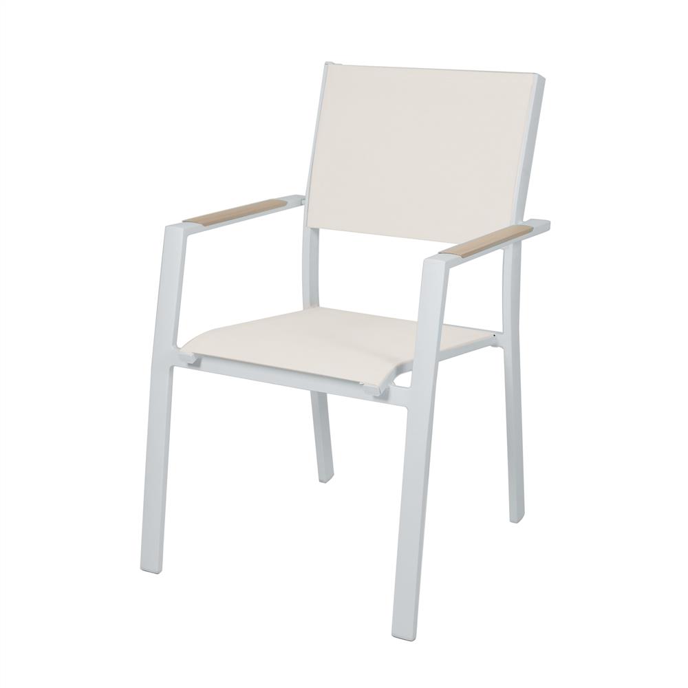 เก้าอี้สนาม BENETTA NICHOLAS สีขาว