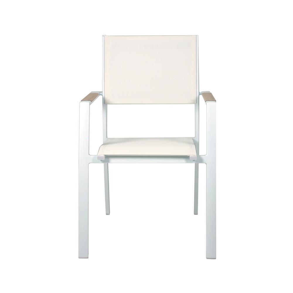 เก้าอี้สนาม BENETTA NICHOLAS สีขาว