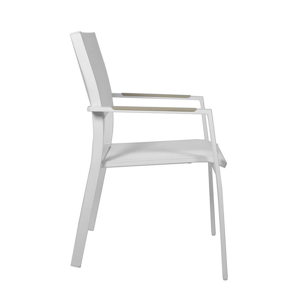 เก้าอี้สนาม BENETTA NICHOLAS สีขาว