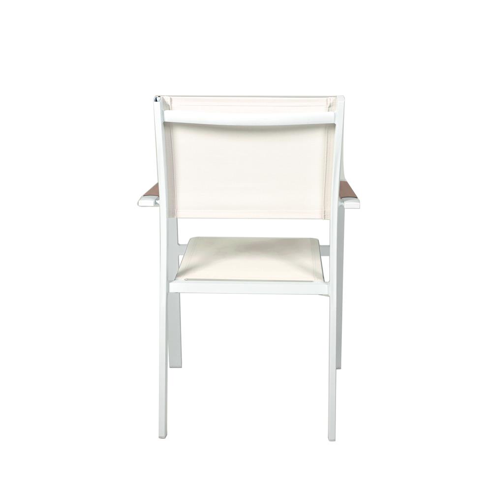 เก้าอี้สนาม BENETTA NICHOLAS สีขาว