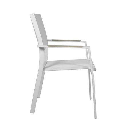 เก้าอี้สนาม BENETTA NICHOLAS สีขาว_4