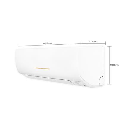 แอร์ผนัง MITSUBISHI HEAVY DUTY DXK13CXV-W1 12262 บีทียู_5