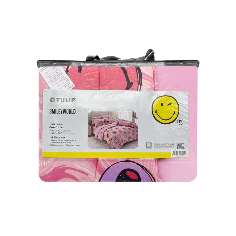 ผ้านวม TULIP SMILEY 60X80 นิ้ว 60207-DLC145