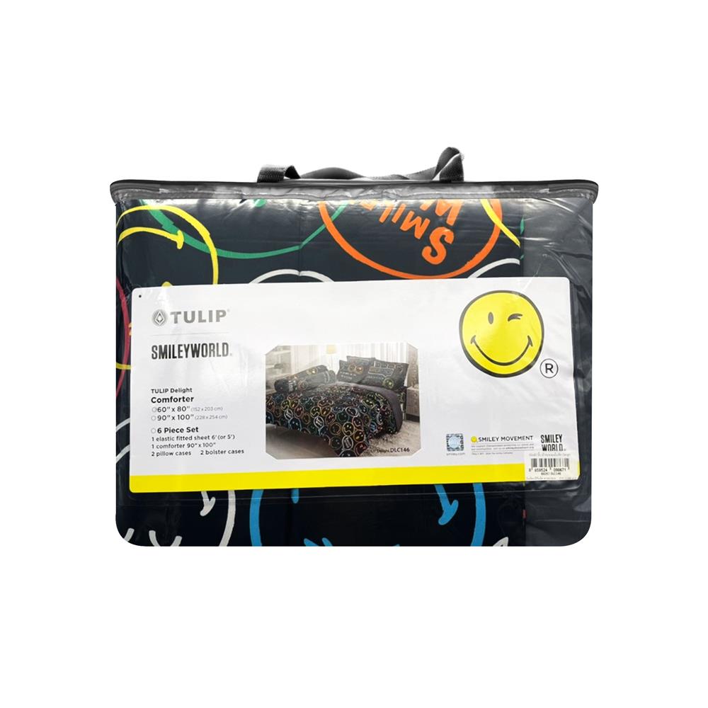 ผ้านวม TULIP SMILEY 60X80 นิ้ว 60207-DLC146