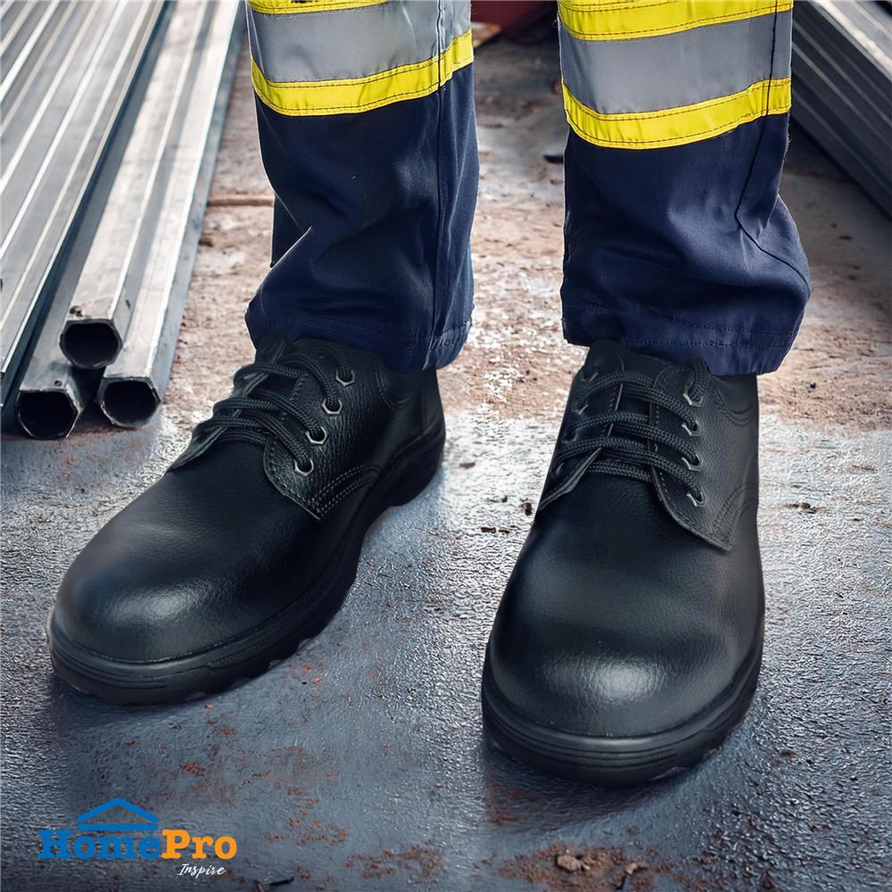 รองเท้านิรภัย DEXZON STANDARD เบอร์ 39 สีดำ