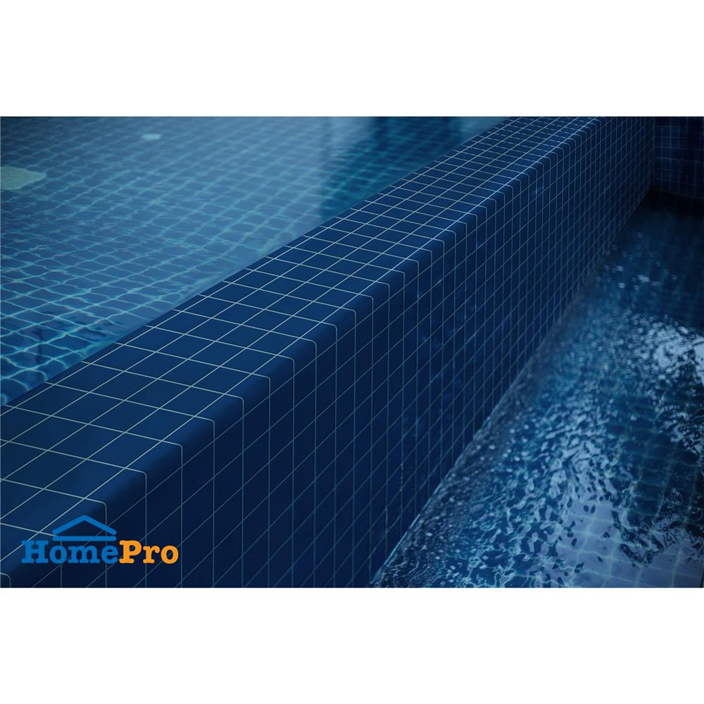 กระเบื้องพอร์ซเลนจมูกบันได 3x10 ซม. COTTO MT 4SL-Ex-6431 สีน้ำเงิน PM 0.05 ตร.ม.