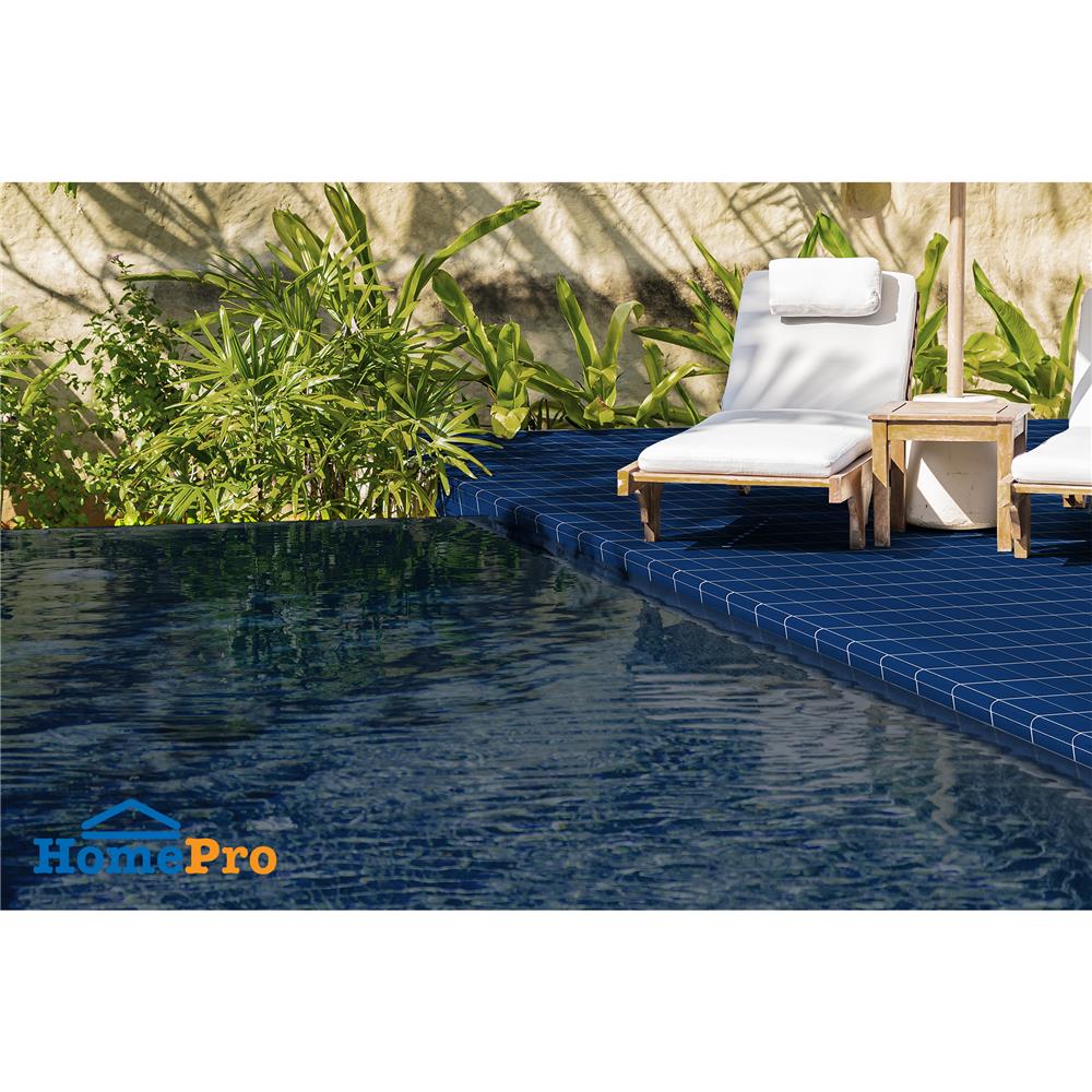 กระเบื้องพอร์ซเลนจมูกบันได 3x10 ซม. COTTO MT 4SL-Ex-6431 สีน้ำเงิน PM 0.05 ตร.ม.