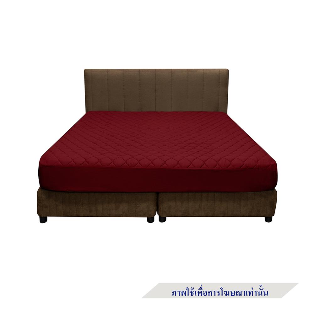 ผ้ารองกันเปื้อน 3.5 ฟุต PICASSO SMILE สี DARK RED